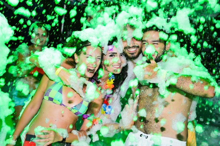 Foam Party at Cyan